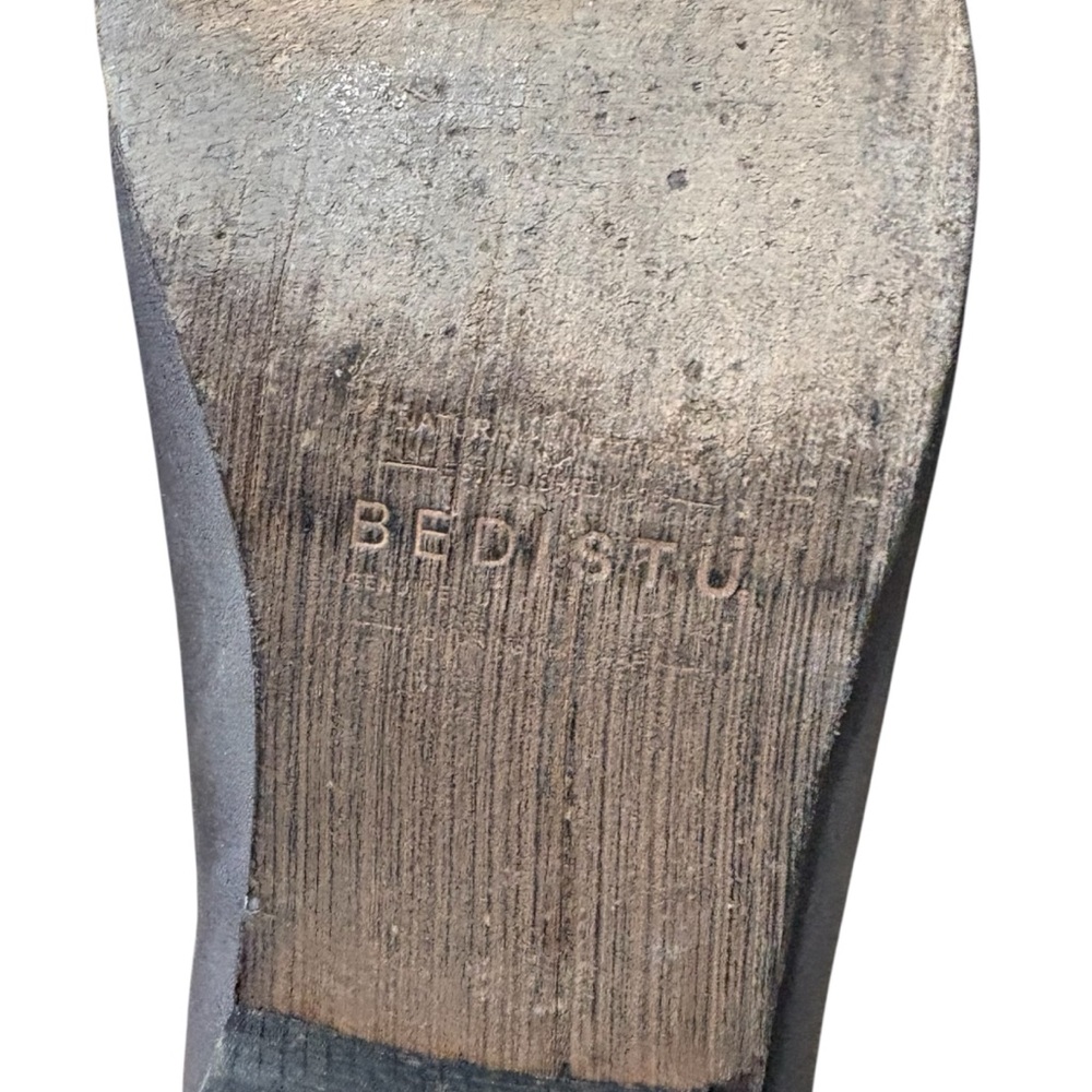 BED STU Ravine Distressed Leather Ankle Boots in Gray Size 7.5 - QUIET LUXURY!!! - Picture 11 of 13